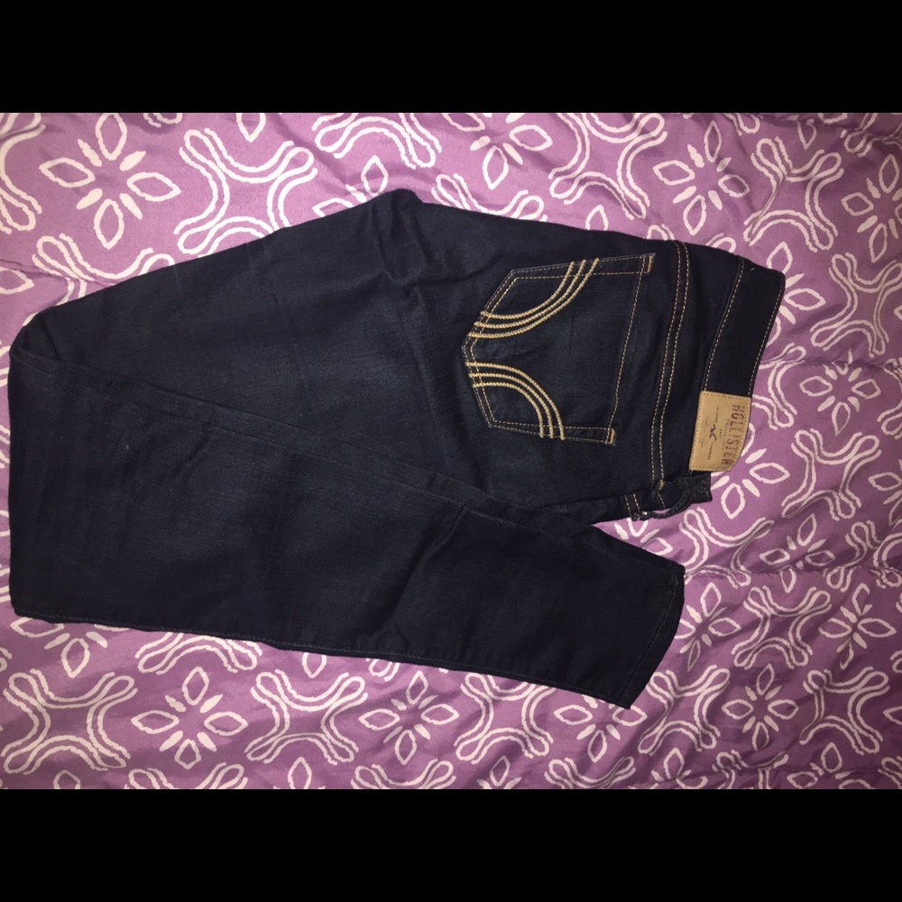 Hollister dark denim